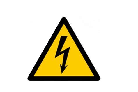 PANNEAU TRIANGLE DANGER ELECTRIQUE 